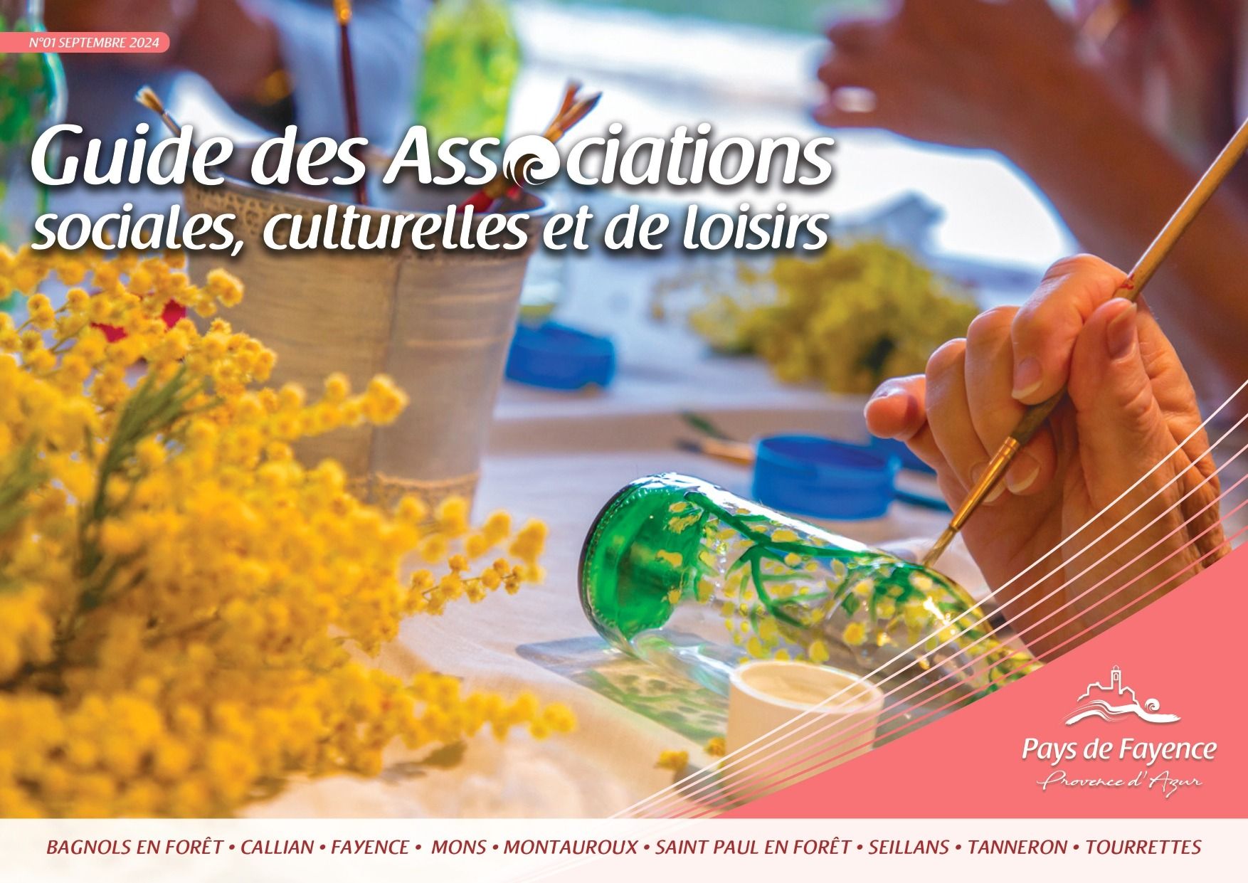 Guide des associations sociales, culturelles et de loisirs 2024 dans le pays de Fayence